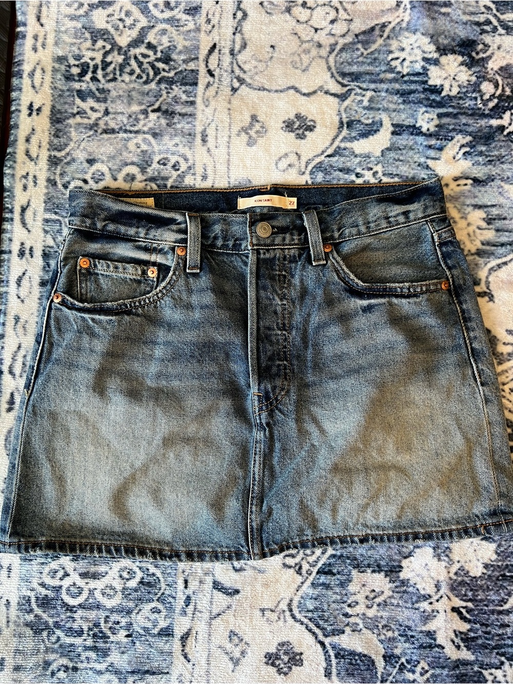 Levi's Blue Denim Skirt